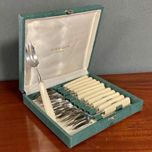 Cased Shell Fish Forks