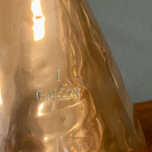 Georgian One Gallon Copper Measure image-5