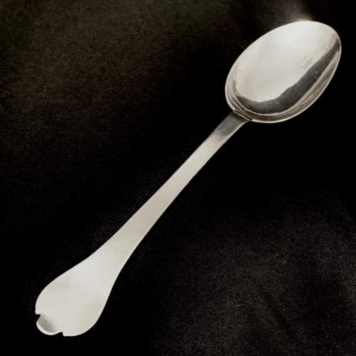 Charles II Silver Trefid Spoon image-2