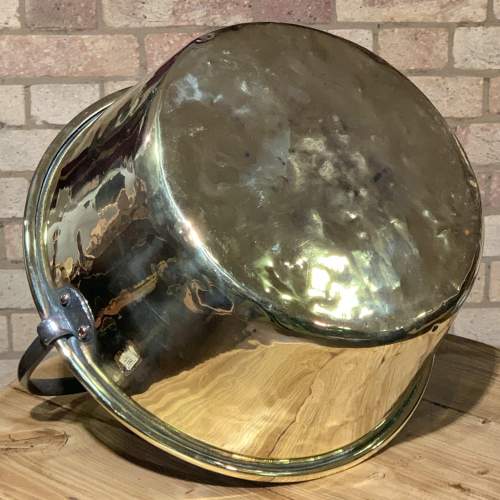 Large Brass Jam Pan image-6