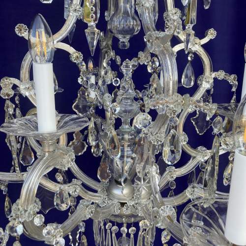 Early Louis XV Style Eight Branch Caged Chandelier image-4