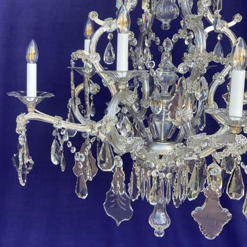 Early Louis XV Style Eight Branch Caged Chandelier image-5