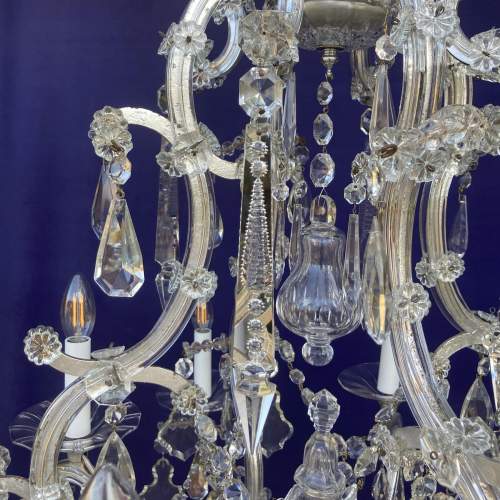 Early Louis XV Style Eight Branch Caged Chandelier image-6