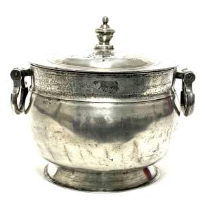 19th Century French Pewter Tureen