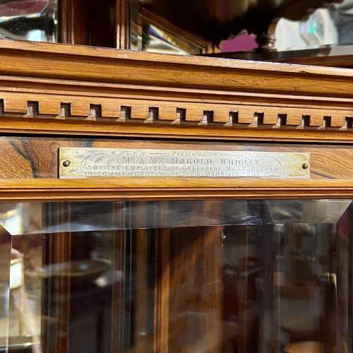 Victorian Inlaid Rosewood Corner Cabinet image-6