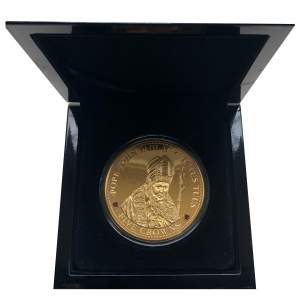 2014 Pope John Paul II Cannonisation  Five Crown Coin