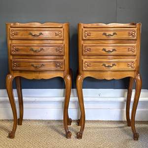 20th Century Pair of Bedside Tables