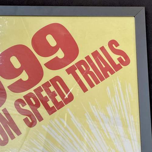 Framed 1999 Brighton Speed Trials Automobila Poster image-4