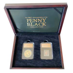 180th Anniversary Penny Black Coin Set