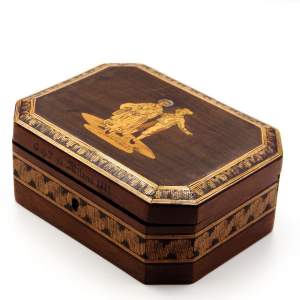 Antique 19th Century Italian Sorrento Ware Grand Tour Inlaid Box