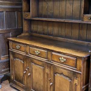 Titchmarsh & Goodwin Oak Dresser
