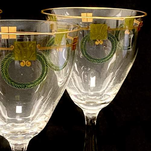 19th Century Theresienthal Wine Glass image-3