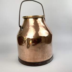 Victorian Copper Milk Churn - Antique Copper | Dairy Accessories