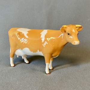 Beswick Guernsey Cow Ceramic Figure