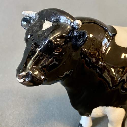 Beswick Coddington Hilt Bar Friesian Bull Ceramic Figure image-2
