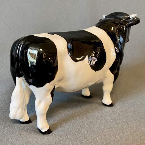 Beswick Coddington Hilt Bar Friesian Bull Ceramic Figure image-3