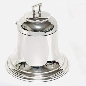 Early 20th Century Silver Bell Inkwell