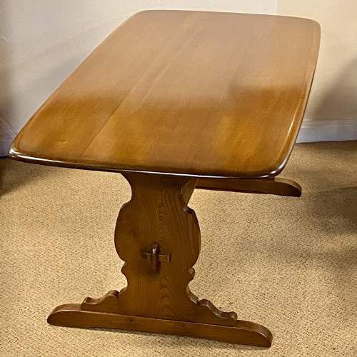 Ercol Golden Dawn Refectory Dining Table image-1