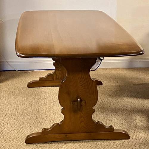 Ercol Golden Dawn Refectory Dining Table image-2