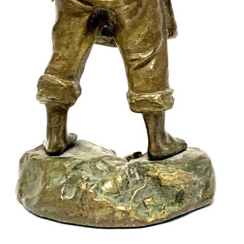 19th Century Bronze of a Young Cobbler image-6
