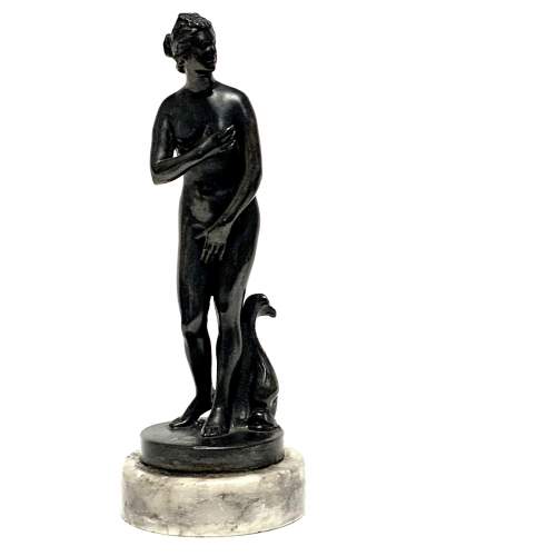 19th Century Grand Tour Bronze of a Nude Lady image-1