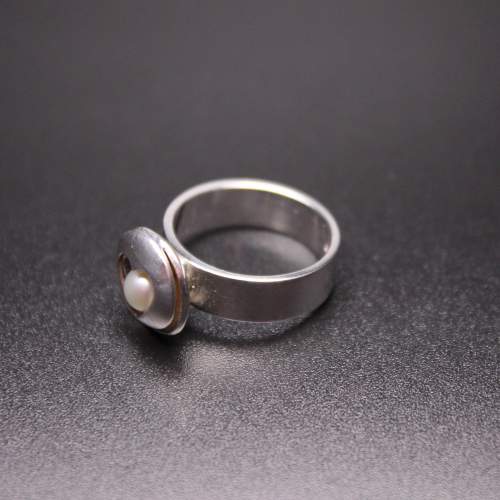 Elis Kauppi Kinetic Ring in Finnish Sterling Silver image-6