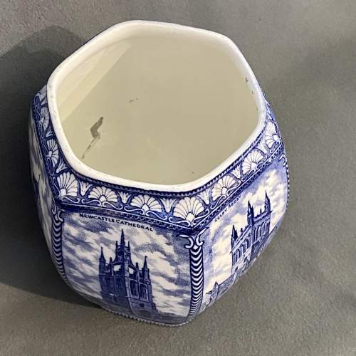Vintage Ringtons Tea Maling Ware English Cathedrals Tea Caddy image-4