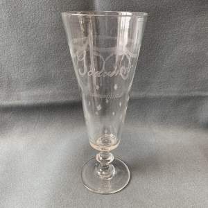 Large 19th Century French Glass