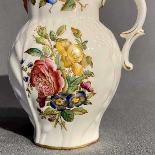 Royal Worcester Jug Decorated with Flowers image-5
