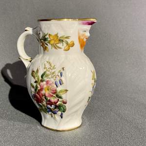 Royal Worcester Jug Decorated with Flowers