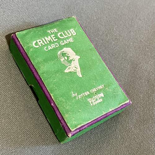 Rare 2nd Edition Crime Club Card Game image-2