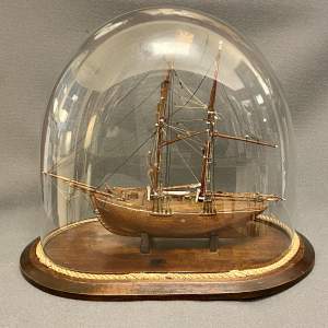 Victorian Scratch Built Model of a Fishing Boat