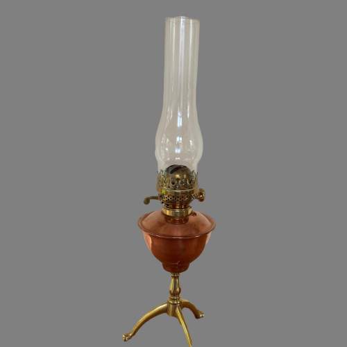 Attributed to W.A.S. Benson Oil Lamp image-1