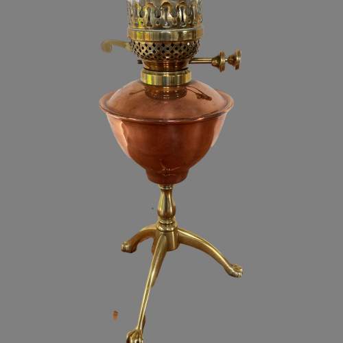 Attributed to W.A.S. Benson Oil Lamp image-4