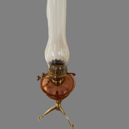 Attributed to W.A.S. Benson Oil Lamp image-5