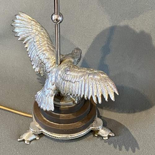 Art Deco Eagle and Tortoise Lamp image-5