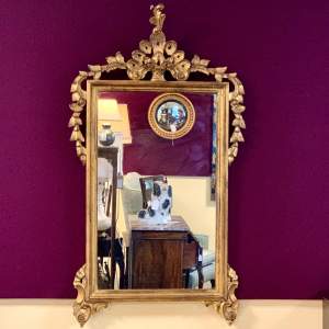 19th Century French Rococo Wall Mirror