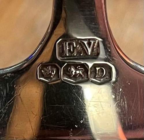 Pair of E Viner Sterling Silver Toast Rack 1946 image-6