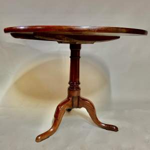 George III Oak Tripod Table