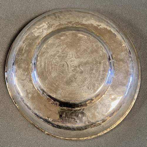 Decorative Middle Eastern Silver Plated Bowl image-5