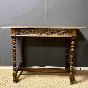 Georgian Oak Side Table