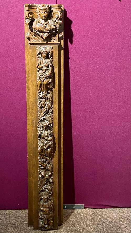 17th Century Walnut Carving image-5
