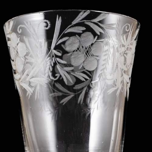Jacobite Opaque Twist Glass Goblet image-4