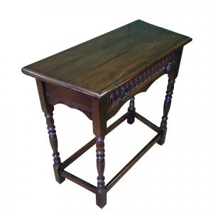 Jacobean style Oak Canted Hall Table