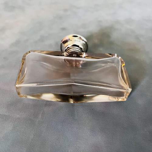 Silver Collared Butterfly Wing Scent Bottle from 1923 image-3