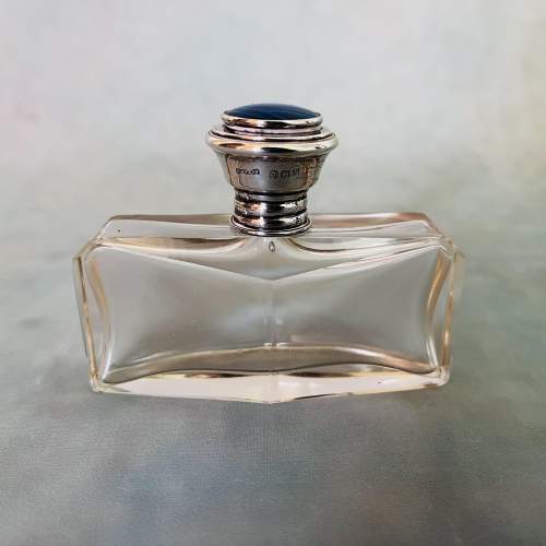 Silver Collared Butterfly Wing Scent Bottle from 1923 image-4