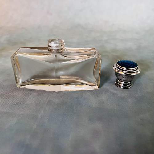 Silver Collared Butterfly Wing Scent Bottle from 1923 image-5