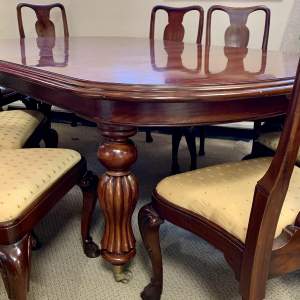 George IV Style Extending Dining Table and Ten Dining Chairs