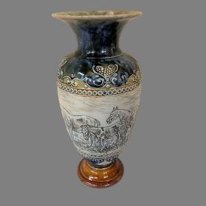 A Doulton Lambeth Vase by Hannah Barlow