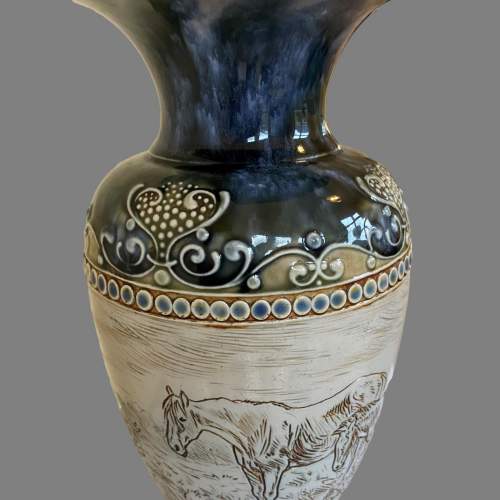 A Doulton Lambeth Vase by Hannah Barlow image-4
